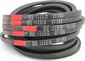 1pc SPZ1675 SPZ1687 SPZ1700 SPZ1720 SPZ1732LW Schmalkeilriemen Werkzeuge Motor Maschine Powerlifting Förderrollen Gummigürtel (SPZ 1687LW)