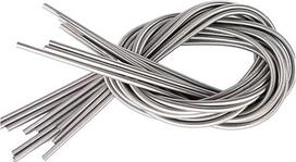 1PCS 304 Edelstahl 1000mm Länge Schutzrohr Frühling Schlanke Lange Schutz Schlauch Frühling (1x15x1000)