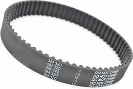 1PCS HTD5M užraktas Länge 335-355mm Breite 8/10/15/20/25/30/40/45/50/55/60mm HTD 5M Geschlossene Synchron Gürtel(5M-355mm,45mm)