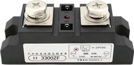 1Pcs Pramonės SSR DC į AC 60A 150A 150A 200A 250A 300A 400A didelės galios SSR Heavy Duty Solid State Relay (LS-H3250ZF) Valdymo relės