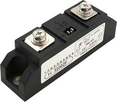 1Pcs Pramonės SSR DC į AC 60A 80A 100A 120A Didelės galios SSR Heavy Duty Solid State Relay 4-24VDC 40-480VAC (LS-H3100ZF) Valdymo relės