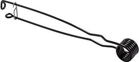 1PCS Žirklės vielos 6mm V-förmiger rotierender Federstahl 430mm Länge Torsionsfeder