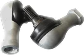 2 Stück Gerade Stange, Gebogene Stange Kugelkopf Stangenkopf Gelenklager SQ/SQZ5 6 8 10 12 12 14 16 18 20 22RS(Sq,5-2RS)