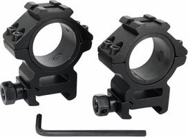 2 Stück Gewehr Montage Mittelprofil Zielfernrohrringe 25,4 mm / 30 mm Zielfernrohr Adapter für 20 mm Weaver/Picatinny Schiene