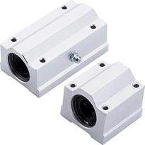 2 vnt. linijinių riedėjimo guolių, modelis SCS6UU, SCS20UU, SCS16LUU, SCS20LUU, daugiausia naudojami CNC dalims, 3D spausdintuvų dalims, tikslioms staklėms (dydis : 2PCS-SCS16LUU)