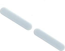 2 vnt. nešiojamojo kompiuterio guminės kojelės, skirtos Lenovo IdeaPad S340-14IWL S340-14IML S340-14IML S340-14API S340-14IIL S340-14IIL S340-15IWL S340-15API S340-15IML S340-15IIL Touch S340-15IWL Touch S340-15IIL Touch - pilkos guminės kojelės