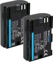2 x "Blumax" baterija, suderinama su "Canon" LP-E6NH | 2400 mAh - | LP-E6P LP-E6N LP-E6N LP-E6 | - su NTC jutikliu ir V1 korpusu - skirta "Canon EOS R5 II R5 II R6 II R7 90D 7D