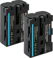 2 x "Blumax" baterija, suderinama su "Sony NP-FM500H" | 1650 mAh - NP-FM500 NP-FM55H, skirta "Sony Alpha 77 99 - A77 A99 II - DSLR A850 A900 - VG-C77AM VG-C99AM