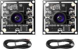2 x OV9732 kameros modulis, skirtas automobilių smiginio šaudyklių kameros sistemai 100 laipsnių 1280 x 720, 1 MP, 2 m kabelis, 100° plataus kampo USB tvarkyklė, suderinama su Autodarts.IO, Windows XP/7/8/10