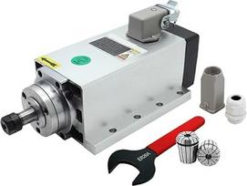 2,2 kW galios suklio variklis 110V ER20 400Hz 24000RPM + ER20A veržliaraktis + 2 vnt ER20 gręžimo griebtuvas 1/2" 10 mm