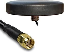 2,4 GHz ir 5 GHz dviejų juostų "WiFi Puck" antena 3M kabelis RP-SMA jungtis Plačiajuostis internetas 5.8 Vandeniui atsparus vidaus lauko sunkus apsaugos nuo vandalizmo 802.11AC AX WiFi 6