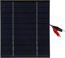 2,5 W 5 V mini saulės kolektorius, Poly-Mini-Solarzellenmodul zum Selberbauen + Tigerklemme