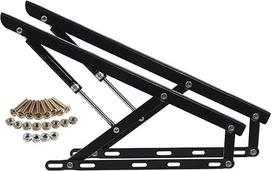 2-teiliger Klappbett-Hebemechanismus, Scharnier-Set for den Aufbewahrungsrahmen, pneumatische Stützen, robuste hydraulische Stange, Stützstange for Tatami(90cm/35.4in)