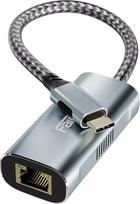 2.5G USB C į Ethernet adapteris, fairikabe USB Type C to LAN Network Adapter Gigabit Compatible with Thunderbolt 3, for Mac, MacBook Air, MacBook Pro, iPad Pro, iPad Air, Laptop, Computer