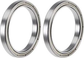 2/5 Stück Lager 608 6700 6701 6702 6703 6704 6705 6706 6707 6708 6709 6710-2RS ZZ Ultradünnwandige, gummigeschirmte Kugellager(Zz,2PCS_6709 45X55X6MM)