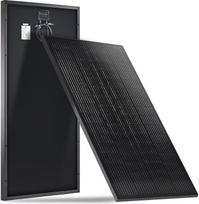 200 W mini fotovoltinė sistema sodo namelyje, 20 A PWM įkrovimo valdiklis, 4 mm² saulės kabelis
