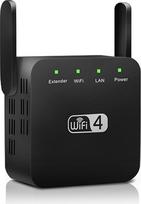 2026 WiFi Extender, WiFi Booster, WiFi Repeater, deckt bis zu 4500 m² und 45 Geräte ab, Internet Booster - mit Ethernet-Port, schnelle Einrichtung, Home Wireless Signal Booster, UK-Stecker