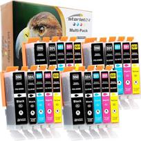 20x spausdintuvo kasetės, skirtos "Canon" PGI-550 CLI-551, skirtos "Pixma iP-7200 iP-7250 MX-925 iP-8750 iX-6850 MG-5450 MG-5550 MG-5650 MG-5655 MG-6350 MG-64 MG-50 MG-6650 MG-7100 MG-7150 MG-7550 MX-725