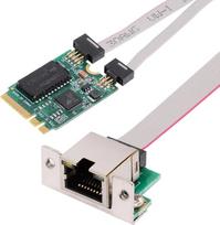 2500Mbps 2,5Gbps į 2230 NGFF A+E-Key GBE Gigabitinio 1000Mbps Ethernet tinklo LAN kabelio adapteris stalinių kompiuterių pagrindinei plokštei
