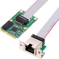 2500Mbps 2.5Gbps į Mini PCI-E PCI Express GBE Gigabit 1000Mbps Ethernet tinklo LAN kabelio adapteris stalinėms pagrindinėms plokštėms