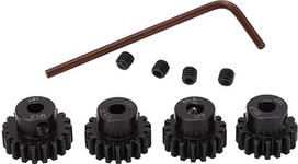 25DP M1 5,0 mm RC variklio komplektas 16T 17T 18T 19T Ritzel Set für 1/8 RC Auto Chrom Molybdän Stahl RC Motor Getriebe Teile