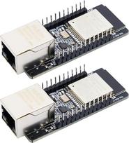2PCS WT32-ETH01 ESP32 eterneto įterptasis nuoseklusis prievadas Tinklo "Bluetooth" + "WiFi Combo" šliuzo modulis
