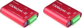 2X CAN analizatorius CANOpen J1939 USBCAN-2II Konverteris, suderinamas su ZLG USB į CAN USBalyst-II
