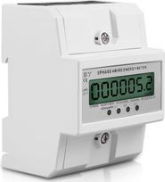 3 fazių elektros skaitiklis, 100 A trifazis skaitiklis, kalibruotas elektros skaitiklis su LCD ekranu, 50/60 Hz skaitmeninis elektros skaitiklis, trijų srovių skaitiklis, DIN bėgis, skirtas DIN bėgio tarpiniam skaitikliui (3 fazių 4 laidų)