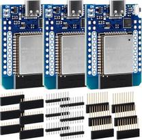 3 pakuotės ESP32 mini programavimo plokštė su C tipo jungtimi NodeMCU WiFi Blue Tooth modulis su CH9102F lustu, suderinama su AR Duino IDE IoT