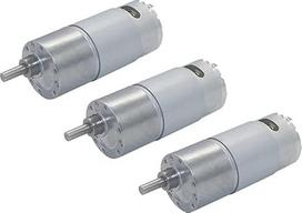 3 Stück JGB37-550 12V 100RPM DC Getriebemotor