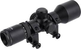 3-9x40E šautuvo optinis taikiklis su 20 mm "Weaver/Picatinny" montavimo žiedais ir objektyvo dangteliu
