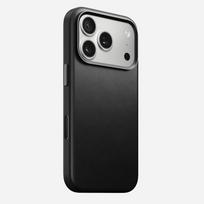 NOMAD Traditional Leather Case - leather case for iPhone 17 Pro compatible with MagSafe (black)
