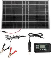 30 W Solarmodul-Set, polykristallines Silizium, Solarladepanel mit 40 A Controller für Auto, Wohnmobil, Boot