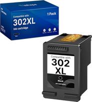 302XL juodas pakaitalas HP 302 XL Envy 4525 4527 Officejet 3830 4652 5220 5230 3831 Deskjet 3630 2130 1110 3634 3639 Envy 4522 spausdintuvui (1 juodas)