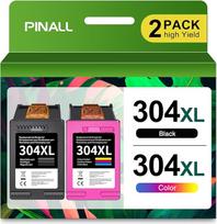 304 XL, skirta HP 304 XL spausdintuvo kasetės, skirtos HP Deskjet 3760 2620 2625 2630 2635 2655 Envy 5010 5020 5030 5032 (2 pakuotės)