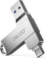 32GB USB atmintinė USB 3.1 Gen 1 Dual USB-C ir USB-A atmintinė Nešiojamoji atmintinė "Android", planšetiniams ir nešiojamiesiems kompiuteriams, "Windows", nuotraukoms ir vaizdo įrašams