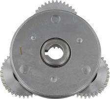 36T 47,5 mm Planetengetriebe mit 88 mm Rechtsdrehung Kupplung für Bafang 500 W 750 W E Bike Motor, Stahl, 3 Stück (Kunststoff-Stahlgetriebe)
