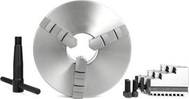 38 mm suklio skylė WM210 tekinimo staklės 125 mm skersmens 3 ir 4 žandikaulių savaime susikertančių jungčių griebtuvas (3 žandikauliai)
