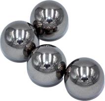 38 mm AISI304 nerūdijančiojo plieno 200 klasės didelio tikslumo pilnaviduriai rutuliniai guoliai vožtuvams (pakuotė po 1 vnt.)