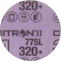 3M Cubitron II Hookit plėvelės diskas 775L 75 mm 320+ neperforuotas