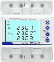 3Phase380V 100A Smart Power Meter Tuya dvikryptis KWh su per žemos įtampos apsauginės relės jungikliu Curre Pramoninės elektros relės