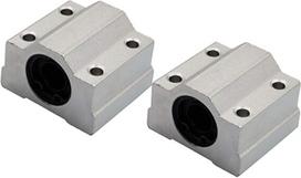 4 Stück Linearführungen, Typ SCS6UU-SCS20UUU, SCS8LUU-SCS20LUU, Länge 6-20 mm, dažniausiai naudojami CNC įrenginiams, 3D-Druckerteile, Präzisionswerkzeugmaschinen(SCS20LUU)