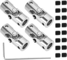4 vnt. 8 mm-8 mm metalinės jungties universali jungtis Lanksti jungtis Jungtis Priedai modeliams Automobiliai Laivai Robotas