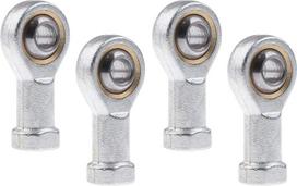 4 x jungiamoji galvutė 8 mm rutulinis galas kaklaraiščio strypo galas universali jungtis M8 vidinė