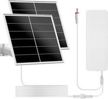 40W Solarpanel für PTZ-Überwachungskameras mit 30.000 mAh Akku - Solarstrom-Kit mit 5V/12V, USB-C & DC, IP66, flexible Montage