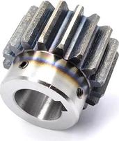 45# Plieninis metalinis cilindrinis ratas Diferencialo pagrindinė pavara 2M Variklio krumpliaratis 10 mm 36 38 40T Skylė 14 15 16 18 20 22 24 25 26 (2M36T skylė16)