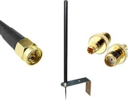 4G / 5G Sieninis laikiklis lauko stiprintuvas antenos Omni krypties didelio stiprumo laikiklio laikiklis LTE Heavy Duty 5 metrų kabelis SMA TS9 mobiliojo plačiajuosčio ryšio maršrutizatoriaus mobiliojo interneto antena