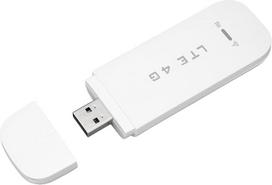 4G LTE USB "Surf Stick", nešiojamasis WLAN, skirtas keliauti be sutarties Mobilusis WLAN maršrutizatorius su SIM lizdu Kelioninis WLAN, 150Mbit/s atsisiuntimas / 50Mbit/s išsiuntimas Palaiko 10 įrenginių (baltas)