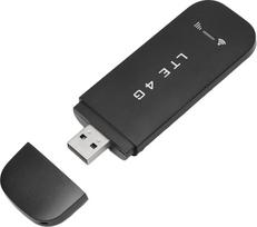 4G LTE USB "Surf Stick", nešiojamasis WLAN, skirtas keliauti be sutarties Mobilusis WLAN maršrutizatorius su SIM lizdu Kelioninis WLAN, 150Mbit/s atsisiuntimas / 50Mbit/s išsiuntimas Palaiko 10 įrenginių (juodas)