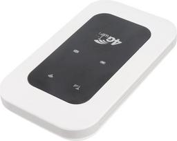 4G WiFi prieigos taškas, nešiojamasis WiFi maršrutizatorius, jungiantis iki 10 įrenginių, 300Mbps "Plug and Play", mobilusis WiFi prieigos taškas su SIM kortelės lizdu ir 2100 mAh palaikomu LTE B1